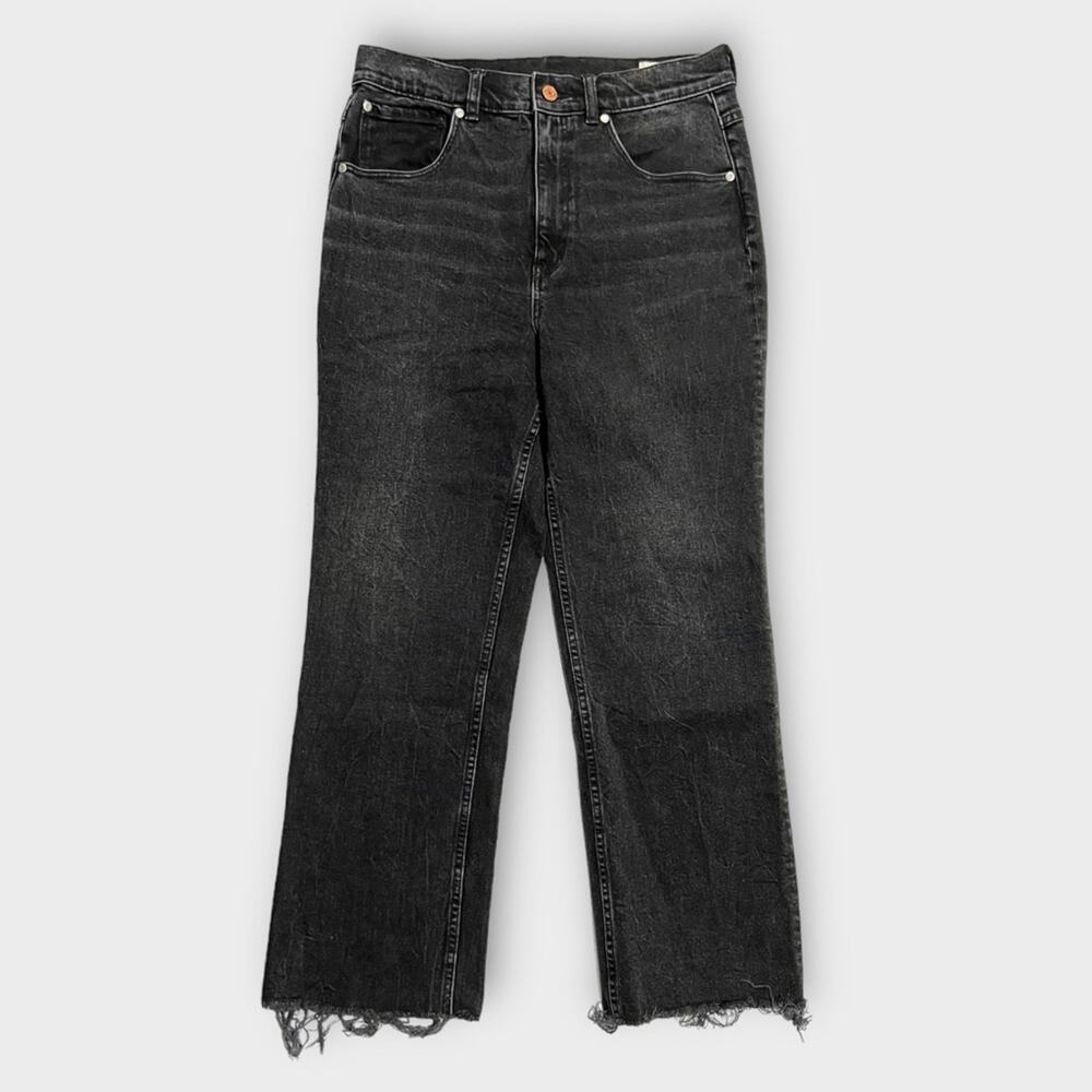 La Vie Rebecca Taylor Raw Hem Straight Leg Jeans Size 30